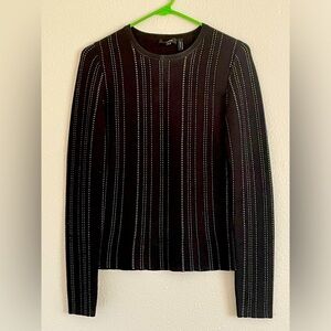 Theory black sweater